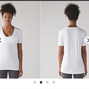 Lululemon Love Tee V neck White